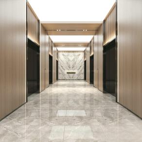 现代公司电梯间